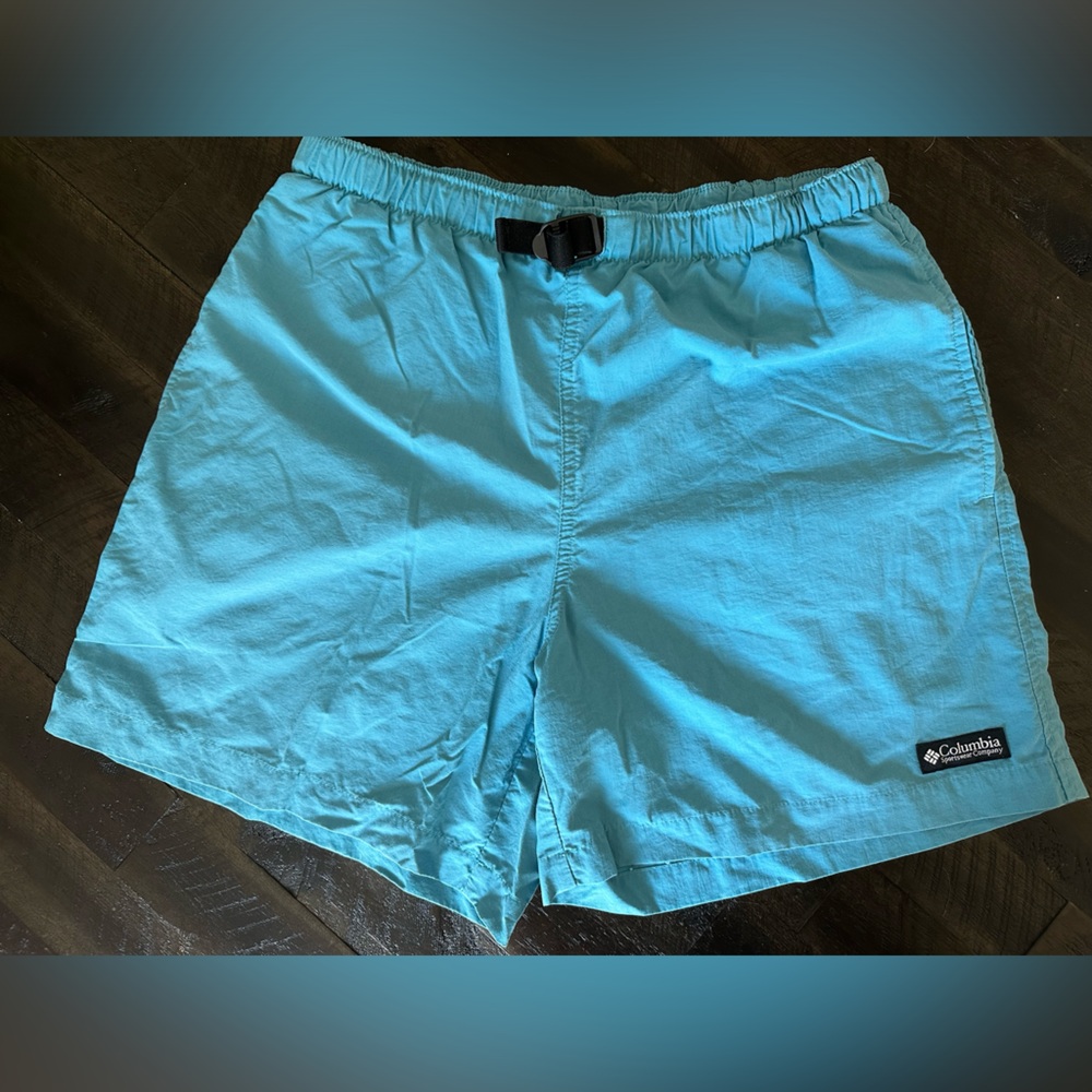 Columbia Women's Teal Nylon Shorts